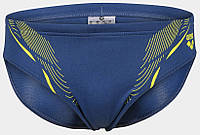 Плавки-сліпи для хлопців Arena SWIM BRIEFS GRAPHIC синій, жовтий Діт 140см