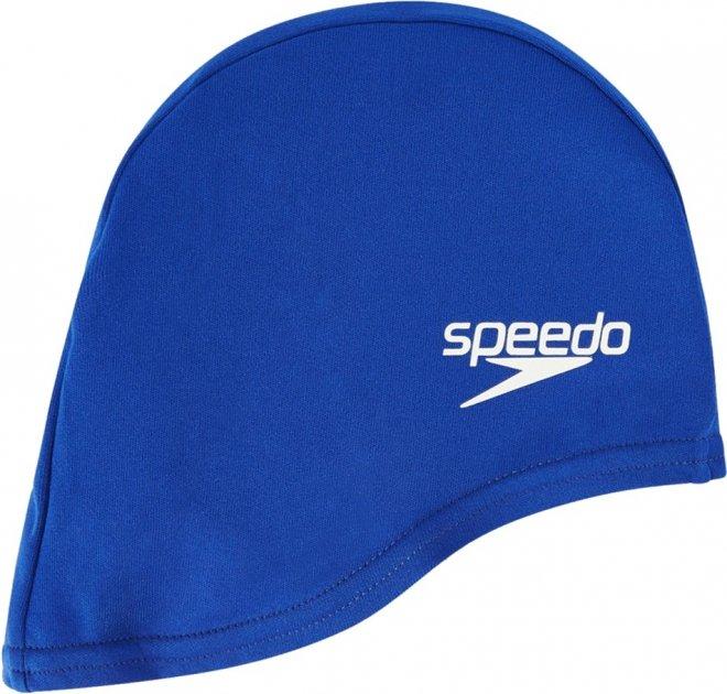 Шапочка для плавання Speedo Polyester Cap JU (8-710110309) Blue дитяча, фото 1