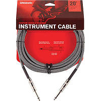 Кабель для гитары DAddario PW-BG-20BG Instrument Cable 6.1m Straight/Straight