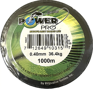 Шнур Power Pro 1000м 0.10 мм - 0.50 мм 0.4