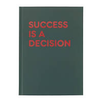 Книга записная Axent Motivation Success is a decision, А5, 96 листов, клетка, твердая обложка (8458-2-A)