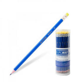Простий олівець фірми "Buromax" серії 8514, твердість HB