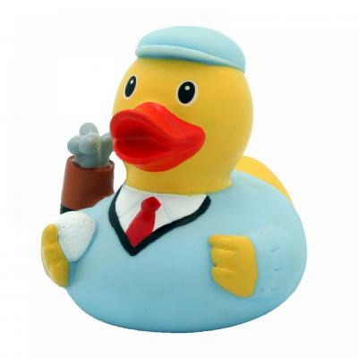 Коллекционная игрушка Funny Ducks резиновая утка Гольфист (L1817)