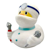 Коллекционная игрушка Funny Ducks резиновая утка Дантист (L1914)