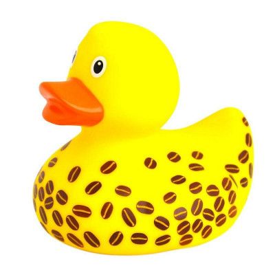 Колекційна іграшка Funny Ducks гумова качка Кава (L1833)