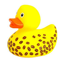 Коллекционная игрушка Funny Ducks резиновая утка Кофе (L1833)