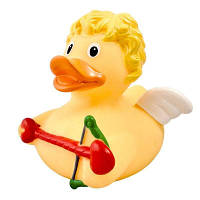 Коллекционная игрушка Funny Ducks резиновая утка Купидон (L1895)