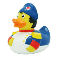 Коллекционная игрушка Funny Ducks резиновая утка Наполеон (L1953)