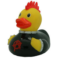 Колекційна іграшка Funny Ducks гумова качка Панк (L1878)