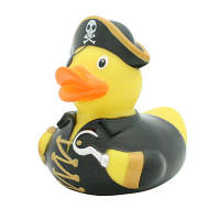 Коллекционная игрушка Funny Ducks резиновая утка Пират (L1835)