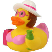 Коллекционная игрушка Funny Ducks резиновая утка пляжница (L1259)