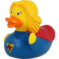 Коллекционная игрушка Funny Ducks резиновая утка Супервумен (L1808)