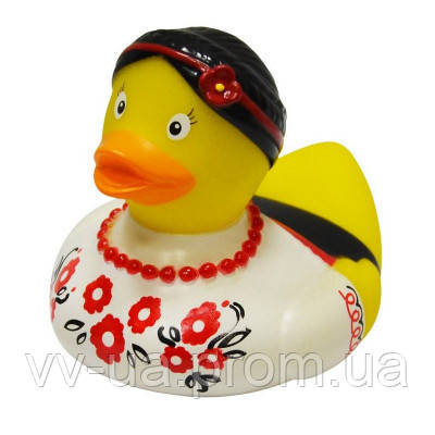Колекційна іграшка Funny Ducks гумова качка Україночка (L1069)
