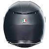 МОТОШОЛОМ ЗАКРИТИЙ AGV K3 - MATT BLACK, фото 6
