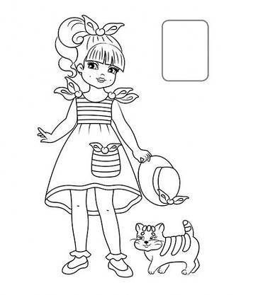 Розмальовка для дітей "Дарина. Наліпка-зразок" | Пегас, фото 4