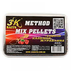 Пеллетс 3KBaits  Method mix 0,4 кг