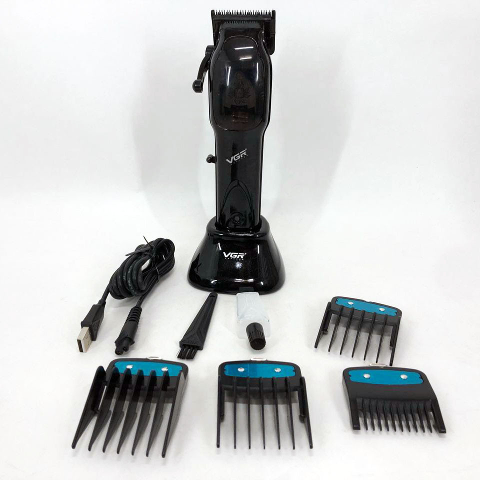 Тример для бороди від батарейок VGR Hair Clipper V-653 Voyager, Бритва тример TF-647 для чоловіків