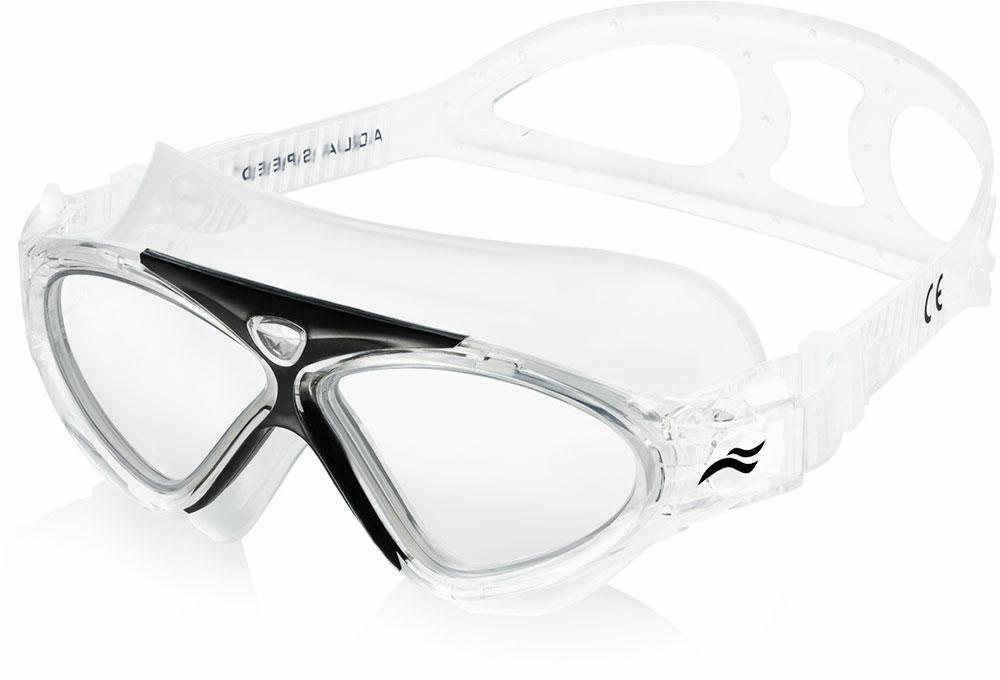Окуляри для плавання Aqua Speed Zefir 6529 (079-07) Black/Clear дитячі