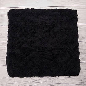 Наволочка з мікрофібри, чорна 40х40см.