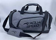 Cумка Aqua Speed Duffel bag M 60146 35L сірий, чорний Уні 48x25x29см