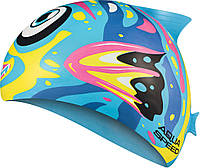 Шапочка для плавания Aqua Speed Zoo Fish 8688 (115-01-fish) Blue/Dark Blue/Yellow/Pink детская