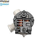 Помпа (зливний насос) для пральних машин Ariston, Indesit, Whirlpool C00092264, фото 6