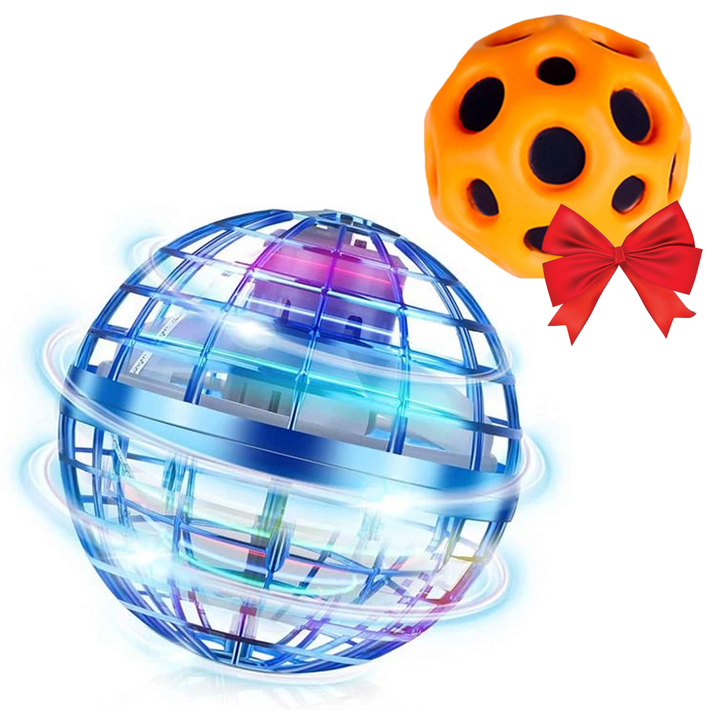 Спіннер куля літаюча FLYING SPINNER + Подарунок Антигравітаційний м'яч Sky Gravity Ball / Куля бумеранг