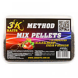 Пеллетс 3KBaits  Method mix 0,4 кг