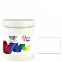 Краска гуашевая ROSA Studio, 901 Белила титановые, 100 мл (323917)