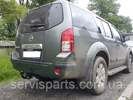Фаркоп Nissan Pathfinder R51 2005-2014 (Нісан Патфайндер R51) польський на болтах, фото 1