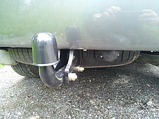 Фаркоп Nissan Pathfinder R51 2005-2014 (Нісан Патфайндер R51) польський на болтах, фото 3