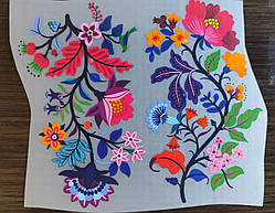 Термоналіпка на одяг "Квітковий орнамент"