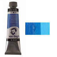 Краска масляная Van Gogh, 535 Церулеум голубой ФЦ, 40 мл (2055353)