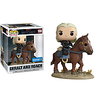 Фигурка Фанко Поп Funko Pop Ведьмак The Witcher Геральт и Плотва Geralt and Roach 15 см №108