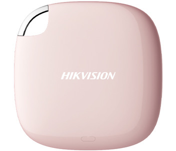 Жорсткий диск Мобільний SSD-накопичувач Hikvision на 120 Гб HS-ESSD-T100I(120G)(Rose Gold)