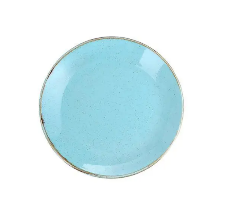 Тарілка дрібна кругла Turquoise порцелянова Porland 280мм 187628/T