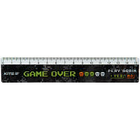 Линейка пластиковая Kite Game over, 15 см (K23-090-1)