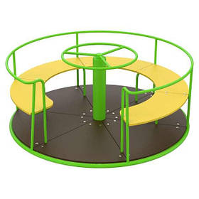 Карусель на майданчик Circle дитяча зелена
