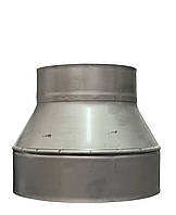 Конус дымоходный с нержавеющей стали термоизоляционный двустенный (0,6мм) Ø100/160