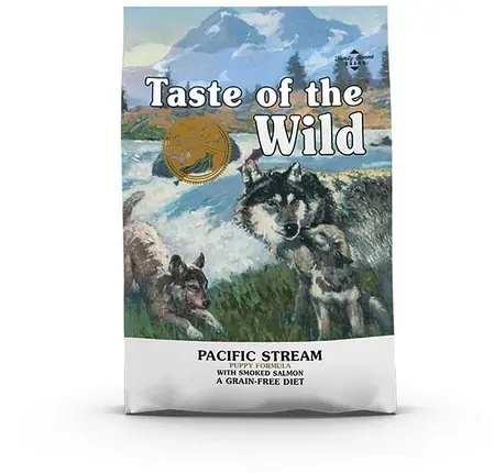 Сухий корм для цуценят Taste of the Wild Pacific Stream Puppy з копченим лососем 12,2 кг, фото 3