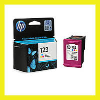 Картридж для принтера HP 123 Deskjet 2130 2620 2630 3639 COLOR (F6V16AE) оригинальный цветной KM