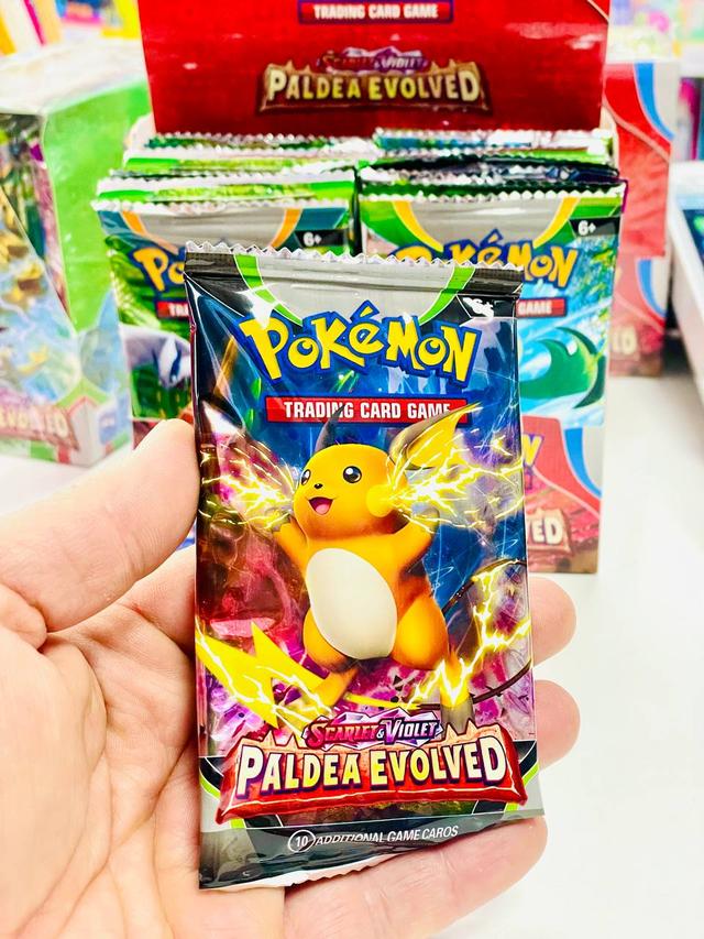 Pokemon Картки колекціонера Pokémon Trading Card Game: Scarlet & Violet - Paladea Evolved 10 шт в упаковці