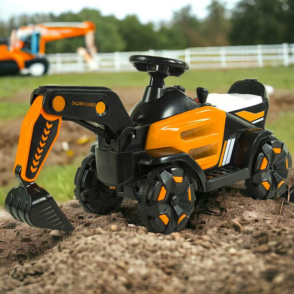 Трактор акумуляторний Szomik TRAK-SX-4, оранжевий