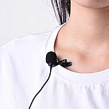 Мікрофон петличний JH-042 Lavalier MicroPhone Type-C із затискачем, фото 4