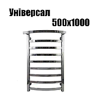 Рушникосушка водяна з нержавіючої сталі Універсал 500х1000 Сушка у ванну кімнату