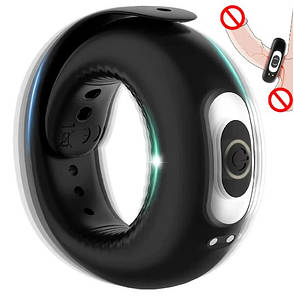 Чоловічий мастурбатор з кільцем 10 режимів, APP Control & Remote, фото 2