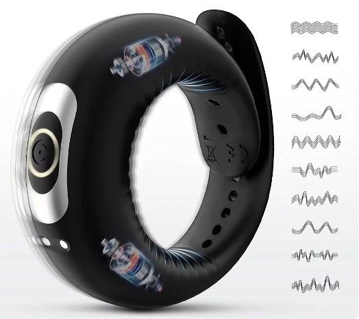 Чоловічий мастурбатор з кільцем 10 режимів, APP Control & Remote