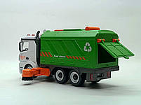 Конструктор із викруткою Yi wu jiayu Прибиральна машина біло-зелена YW9082B, фото 3