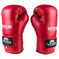 Перчатки для тхэквондо Venum красные размер S