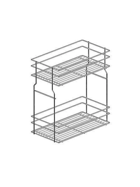 Карго - 30 REJS VARIANT MULTI кріплення нижнє метал срібло (без напраляючих), фото 1